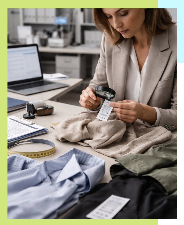 Сертификация одежды и текстиля в Донецке, быстрая экспертиза