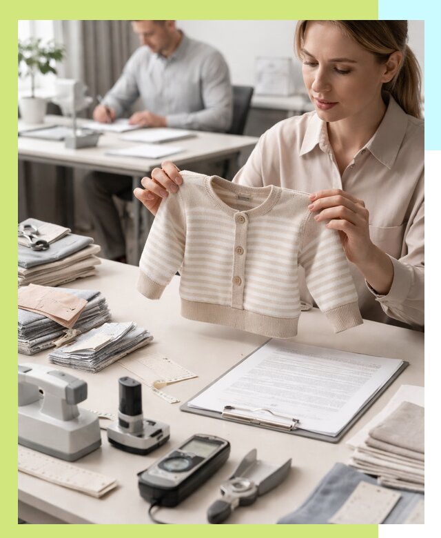 Сертификация детской одежды и текстильных изделий в Донецке