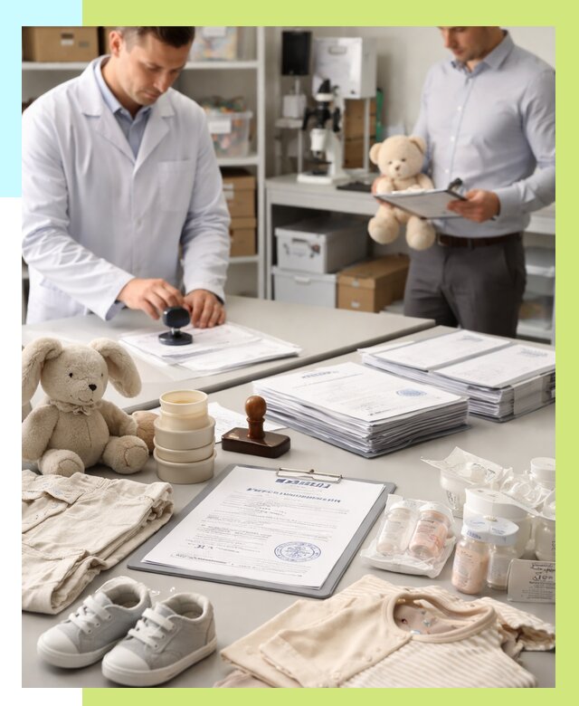 Сертификация детских товаров в Донецке от 16422 р. | Алешин-Днк