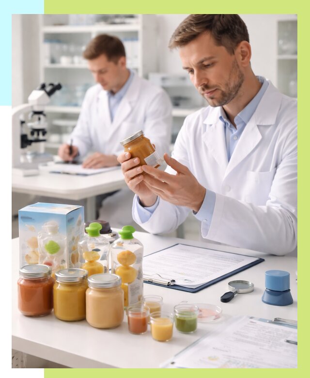 Сертификация детского питания в Донецке от 32844 р. | Алешин-Днк