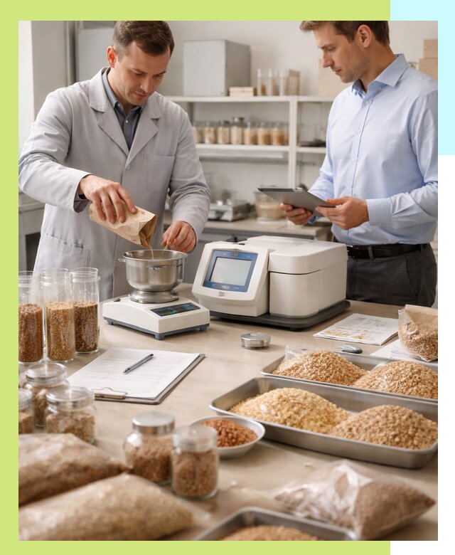 Сертификация зерна и зерновой продукции в Донецке для экспорта