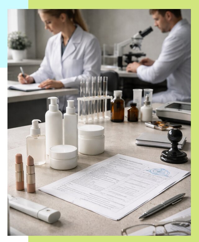 Сертификация косметики в Донецке от 21896 р. - Алешин-Днк