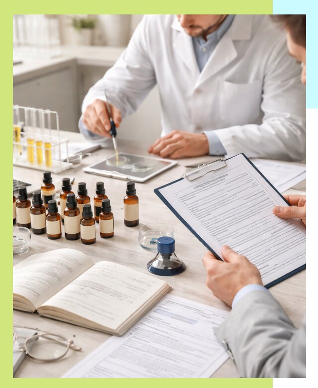 Сертификация эфирных масел и документация качества в Донецке