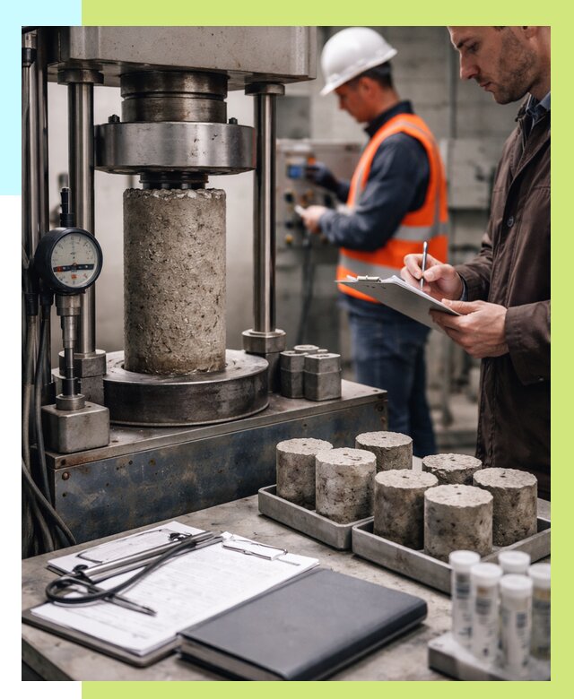 Сертификация бетона в Донецке от 32844 р. сертификат | Алешин-Днк