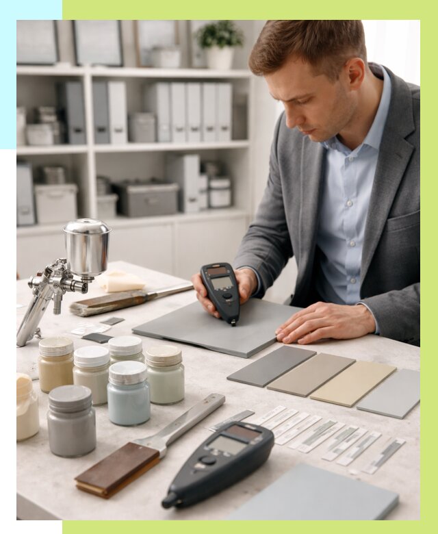 Сертификация краски в Донецке от 27370 р. | Алешин-Днк центр