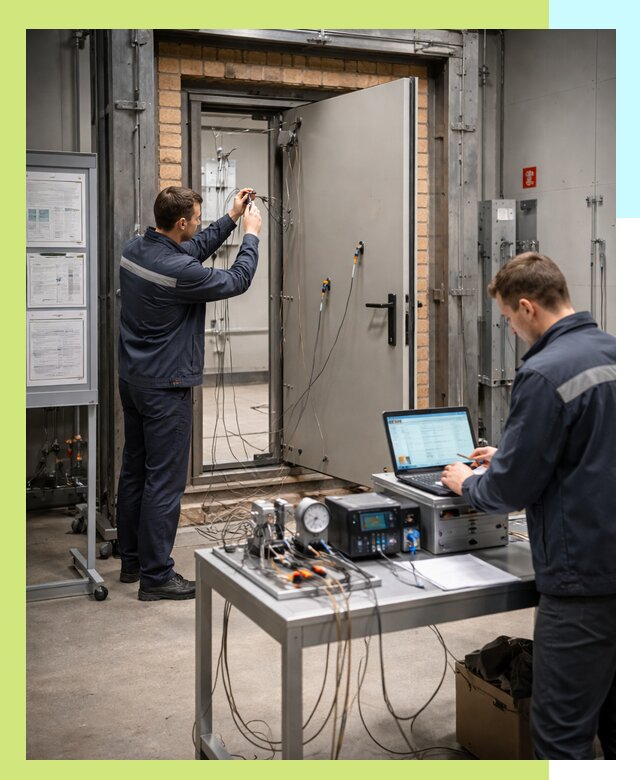 Сертификация противопожарных дверей в Донецке по ГОСТ и ТР