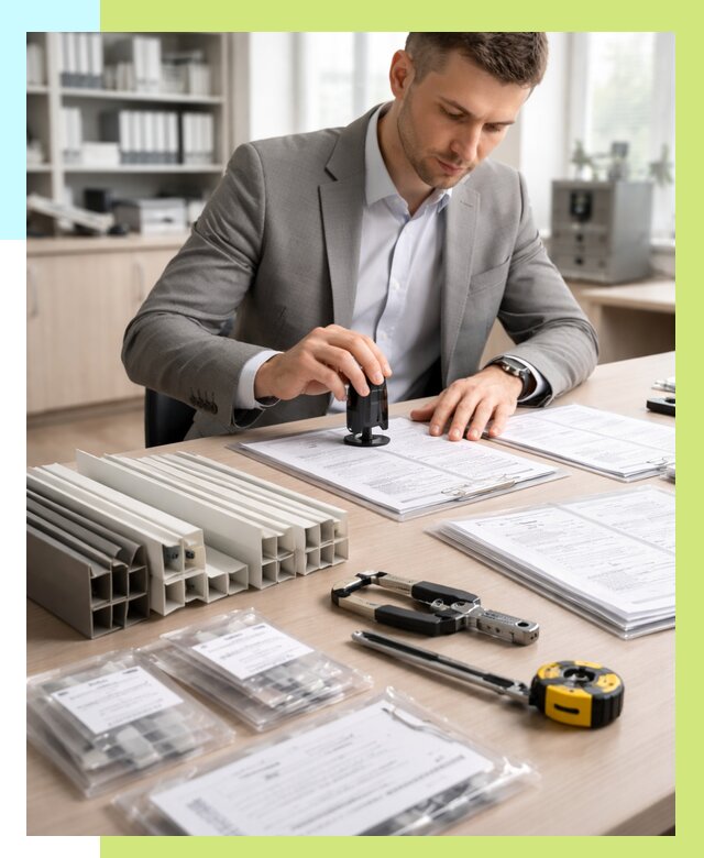 Сертификация ПВХ продукции в Донецке от 9306 р., Алешин-Днк