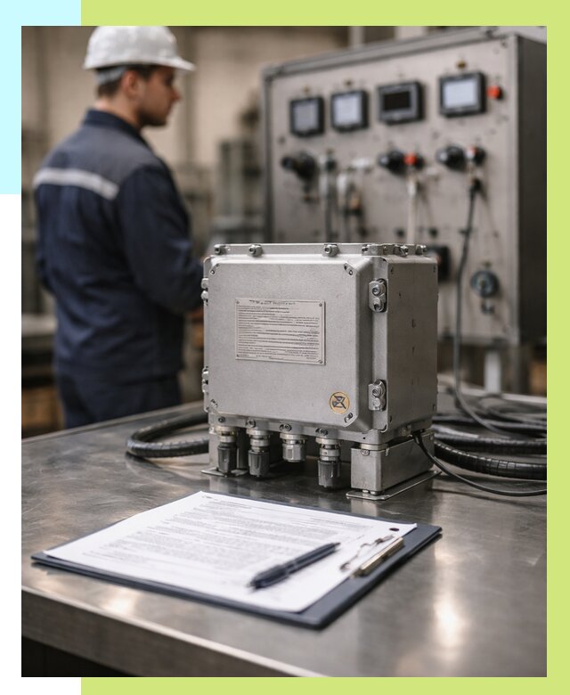 Сертификация взрывозащищенного оборудования в Донецке от 38318 р. | Алешин-Днк