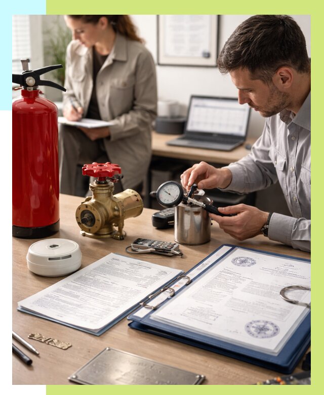 Сертификация пожарного оборудования в Донецке от 16422 р.|Алешин-Днк