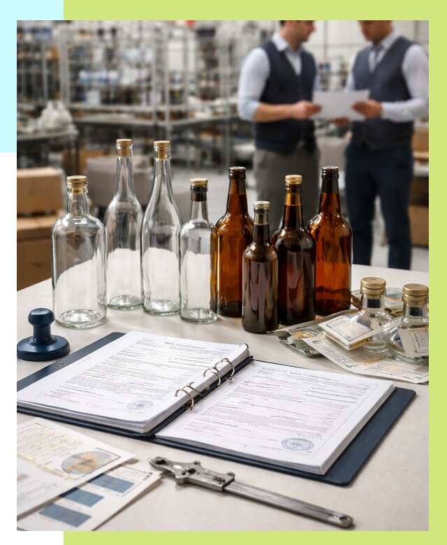 Сертификация стеклянных бутылок в Донецке от 27370 р. | Алешин-Днк