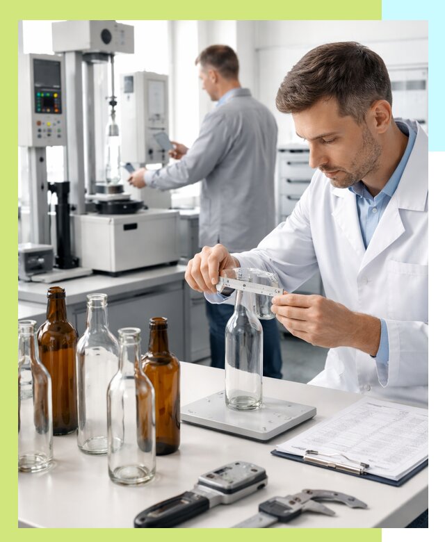 Сертификация стеклянных бутылок и сопутствующей упаковки в Донецке