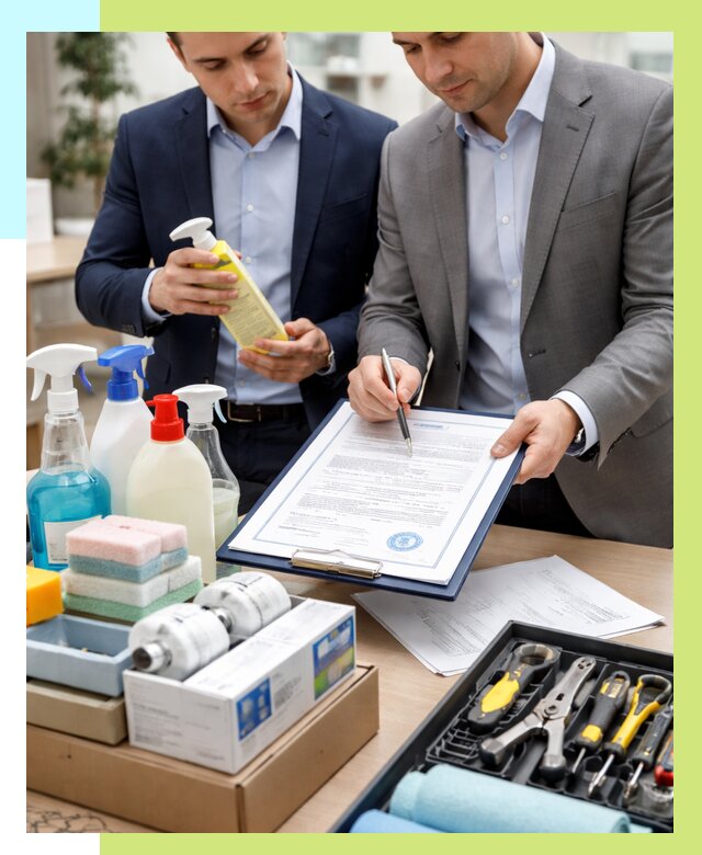 Сертификация хозяйственных товаров в Донецке, от 19706 р. |Алешин-Днк