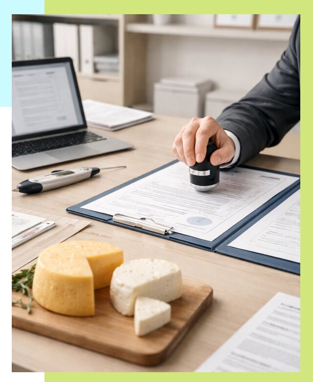 Сертификация сыров в Донецке от 16422 р | Сертификат на сыр Алешин-Днк