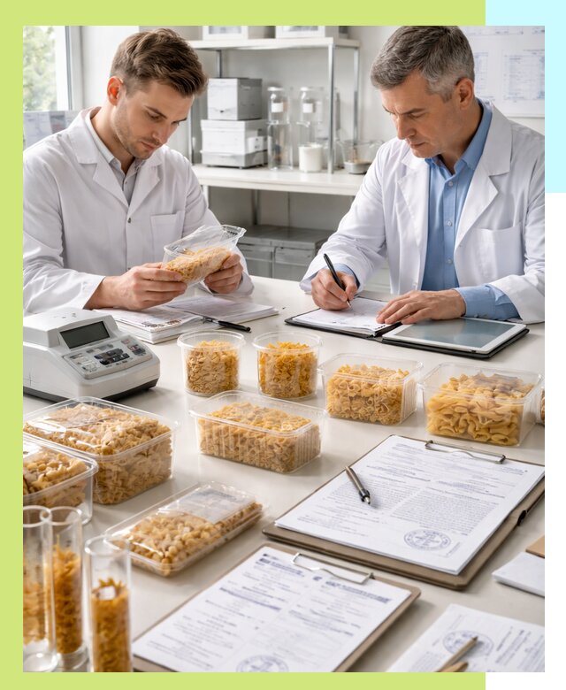 Сертификация макаронных изделий и технологической документации в Донецке