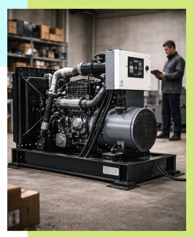 Сертификация дизель генераторов в Донецке от 16422 р. | Алешин-Днк