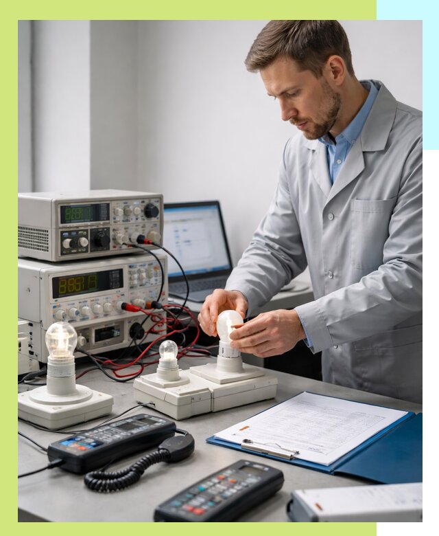 Сертификация ламп и светильников в Донецке по нормативам