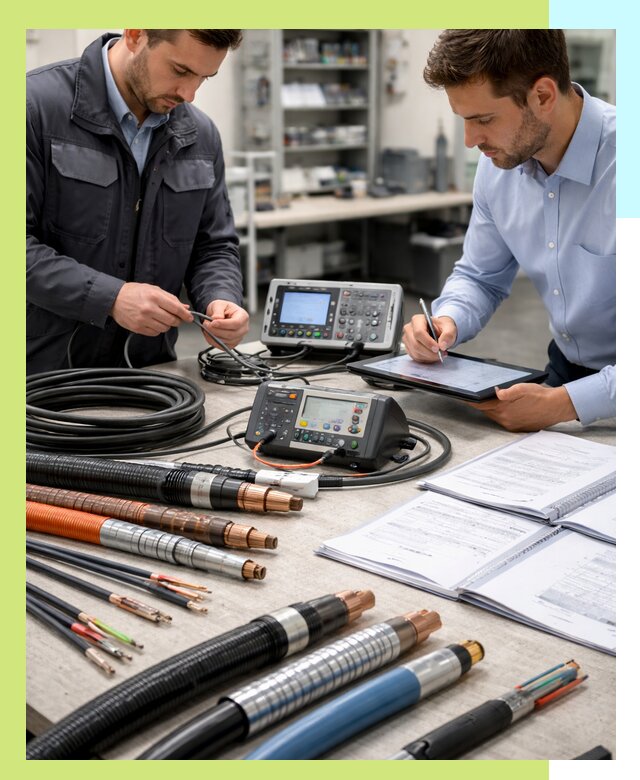 Сертификация кабеля и электропроводки в Донецке под ключ