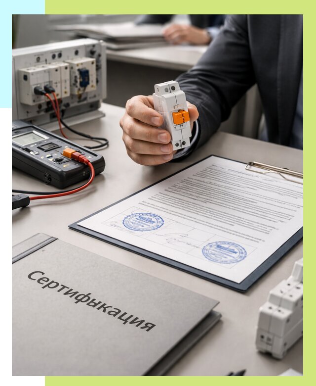 Сертификация выключателей под ключ в Донецке от 16422 р. | Алешин-Днк