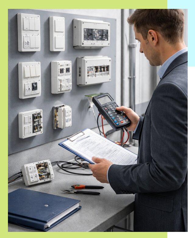 Сертификация электрических и автоматических выключателей в Донецке