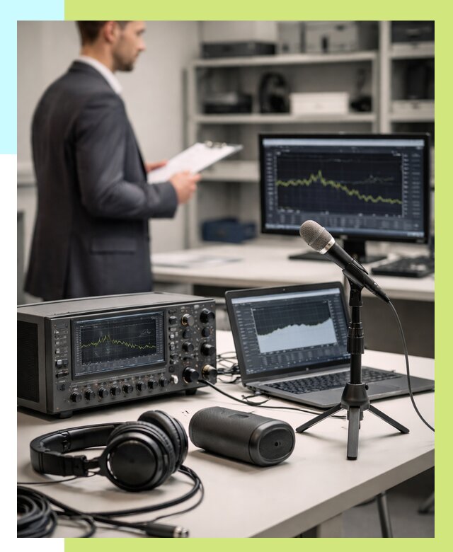 Сертификация аудиотехники в Донецке от 16422 р., Алешин-Днк