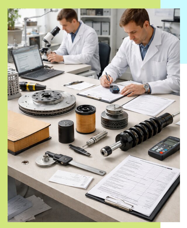 Сертификация автозапчастей и комплектующих в Донецке по ГОСТ