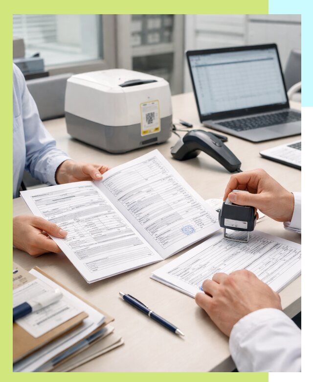 Оформление паспорта на товар и сопроводительных документов в Донецке