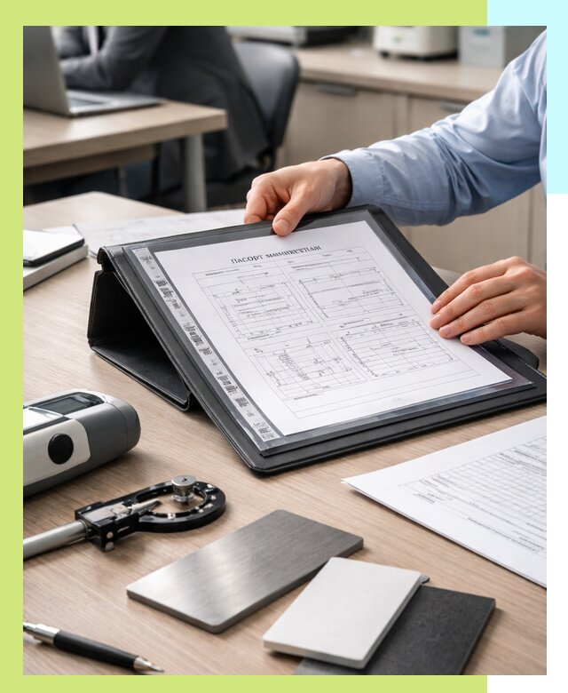 Оформление паспорта материала для продукции в Донецке