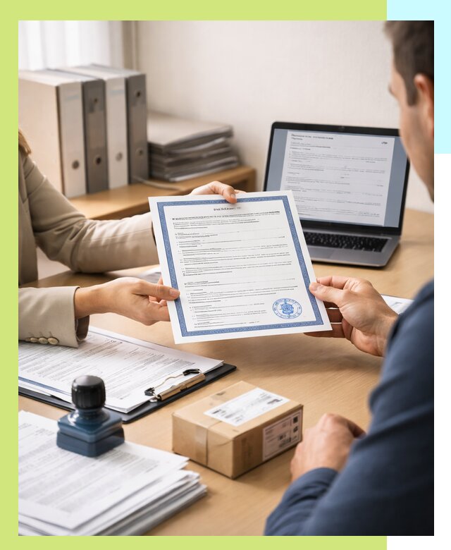 Оформление сертификата соответствия на продукцию в Донецке