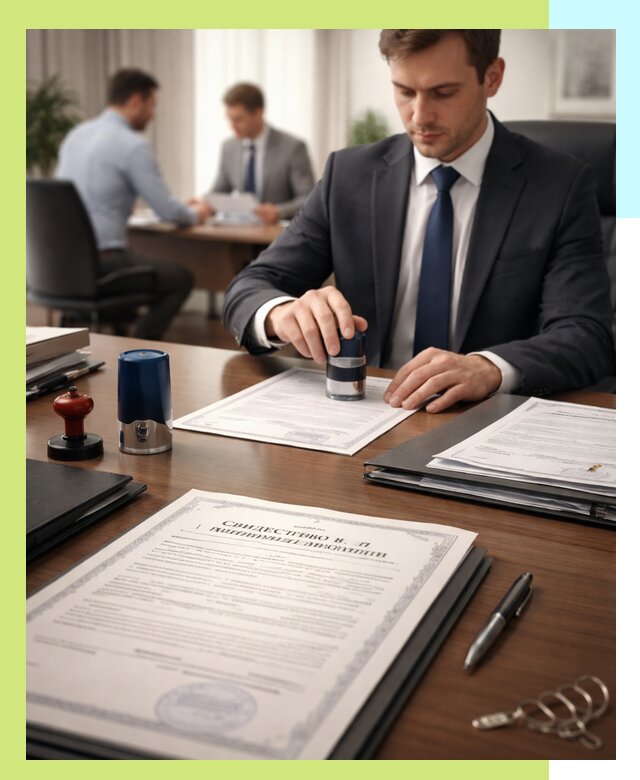 Оформление свидетельства о государственной регистрации в Донецке