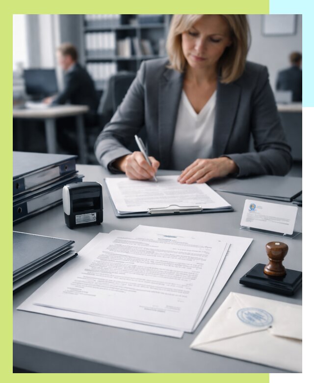 Оформление отказного письма для продукции и оборудования в Донецке