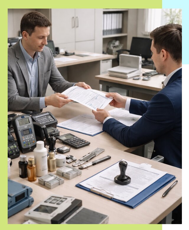 Оформление и получение заключения РЧЦ для оборудования в Донецке