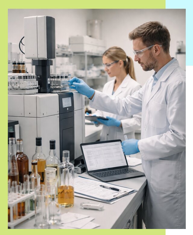 Выдача заключения о спиртосодержании продукции в Донецке