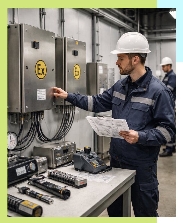 Сертификат взрывозащиты промышленного оборудования в Донецке