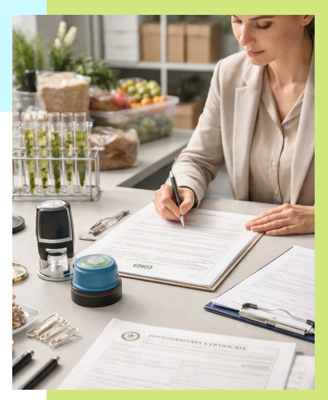 Фитосанитарный сертификат оформить в Донецке от 4927 р. | Алешин-Днк