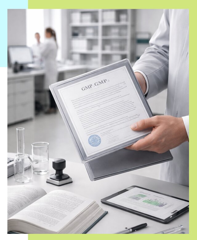 Сертификат GMP в Донецке под ключ от 93058 р. | Алешин-Днк