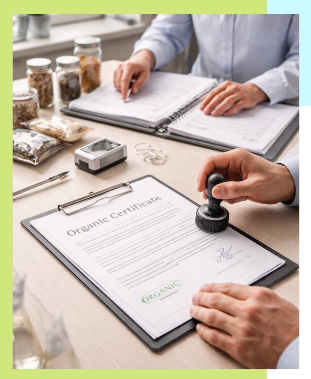 Получение органик сертификата для продукции в Донецке