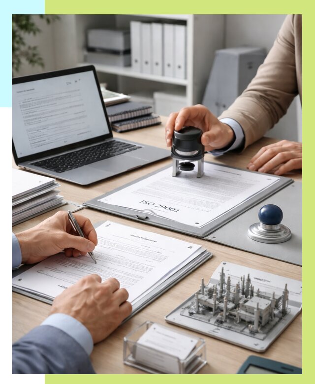 Сертификат ISO 29001 в Донецке под ключ от 82110 р. | Алешин-Днк