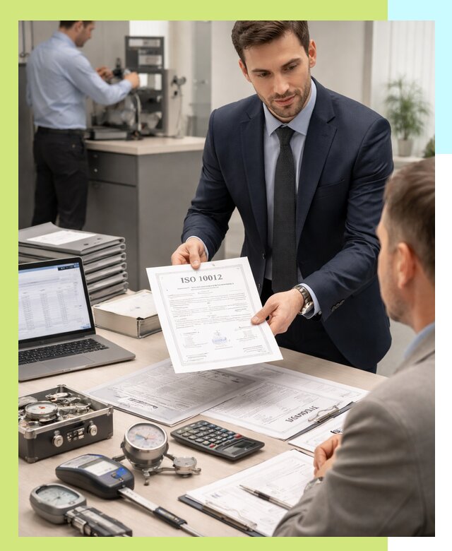 Выдача сертификата ISO 10012 по требованиям метрологии в Донецке